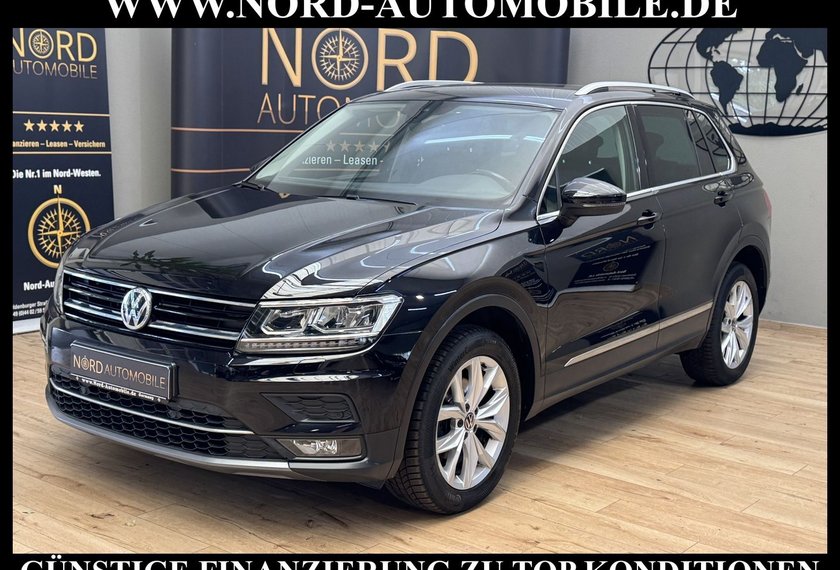 Volkswagen Tiguan Tiguan Highline 4MOT 2.0 TDI DSG Leder/AHK/StHz/